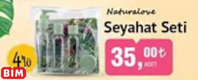 NATURALOVE SEYAHAT SETİ NATURALOVE SEYAHAT SETİ
